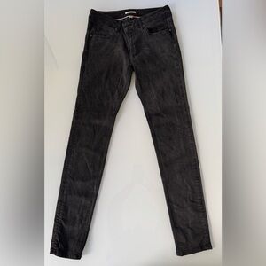 Burberry Kensington Slim Fit Jeans – Washed Black – Size 30